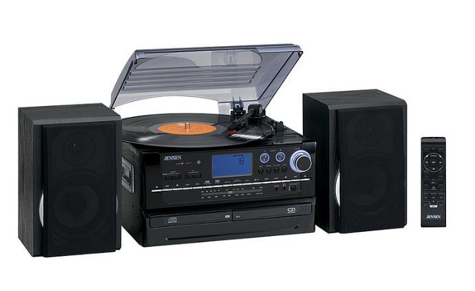 lot 104 image: Jensen 6-in-1 Home Stereo System