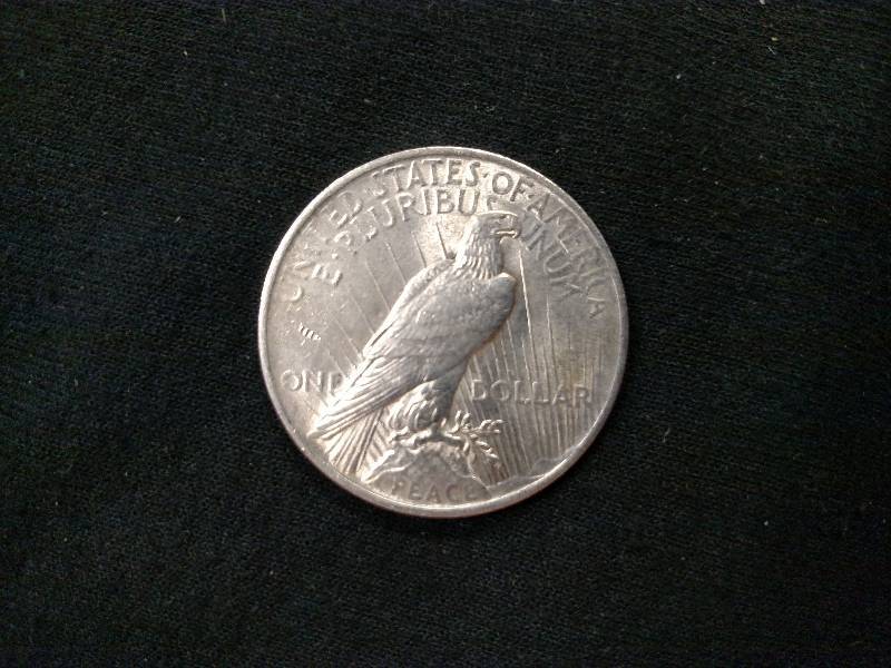 1922 Peace Silver Dollar...