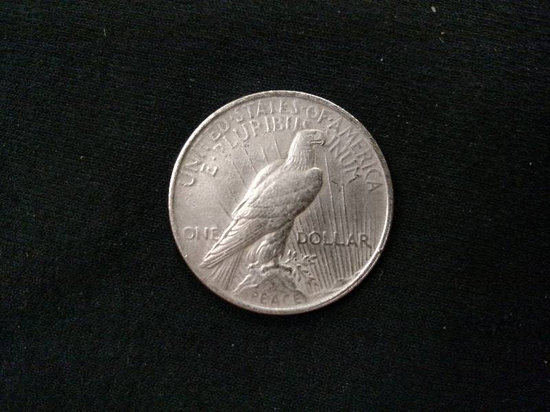 1922 Peace Silver Dollar...