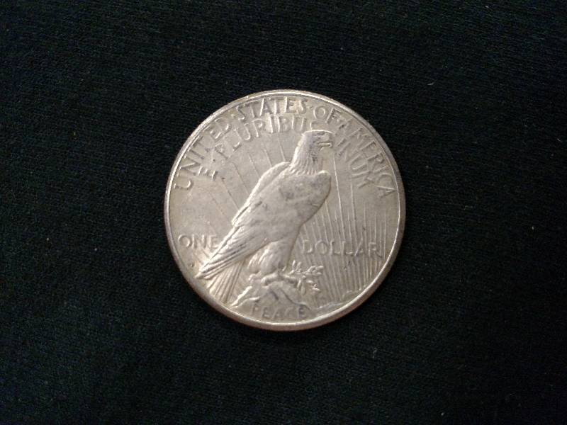 1922 S Peace Silver Dollar...