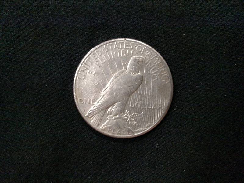 1922 S Peace Silver Dollar...