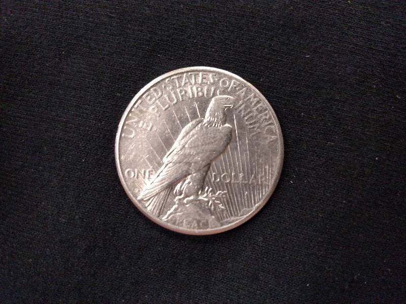 1922 S Peace Silver Dollar...