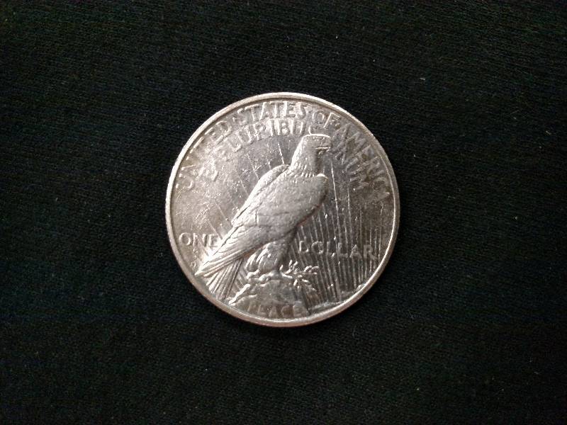 1922 S Peace Silver Dollar...