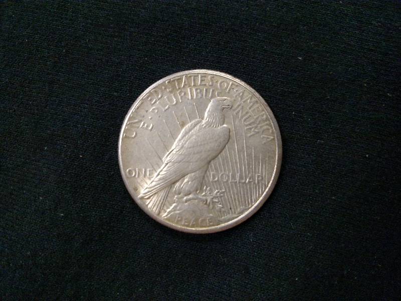 1922 S Peace Silver Dollar...