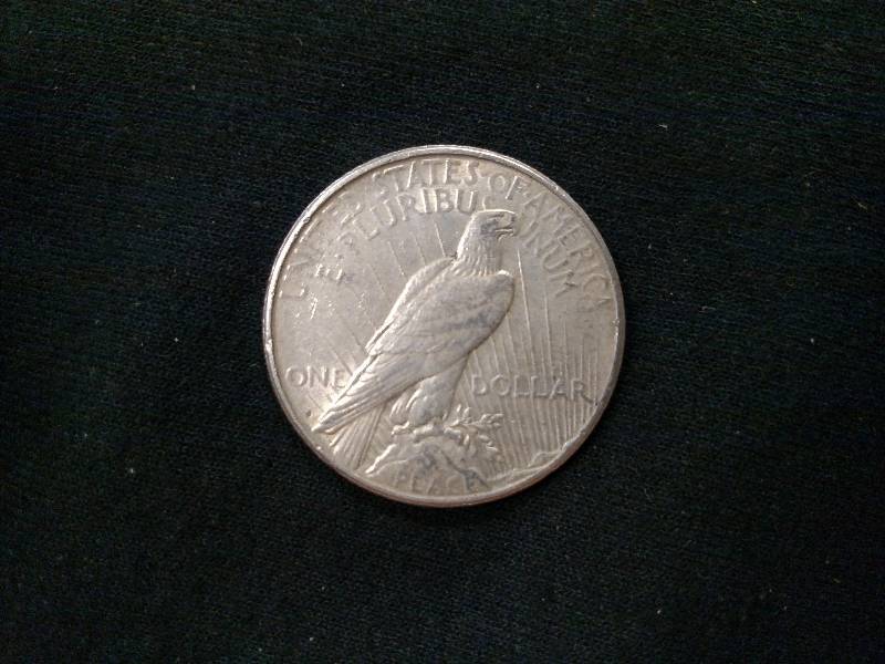 1922 S Peace Silver Dollar...