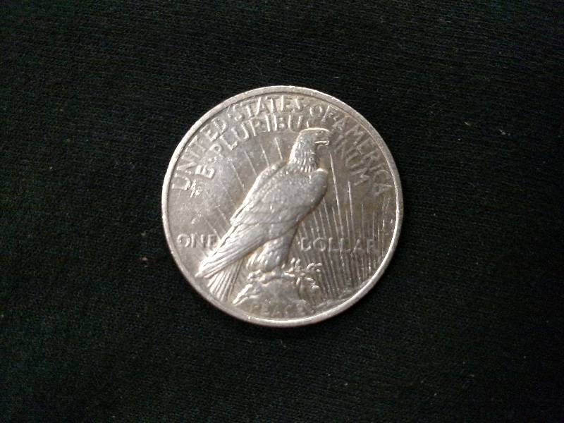 1923 Peace Silver Dollar...