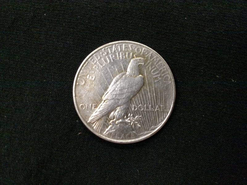 1923 D Peace Silver Dollar...