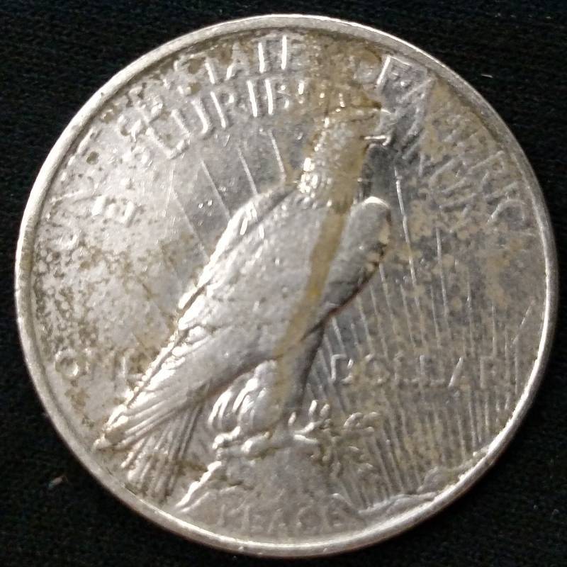 1923 D Peace Silver Dollar...