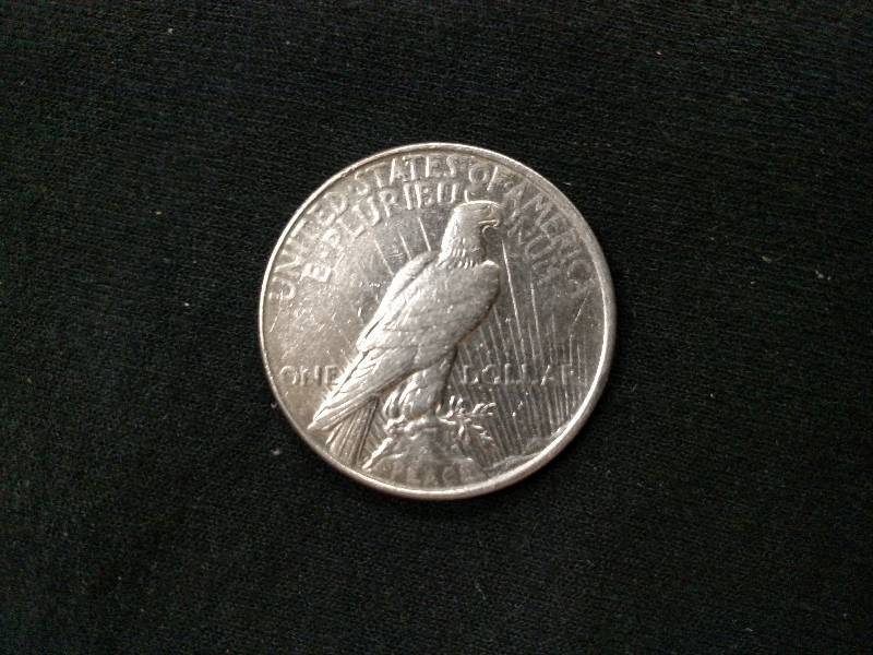 1923 D Peace Silver Dollar...
