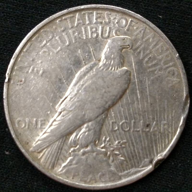 1923 D Peace Silver Dollar...