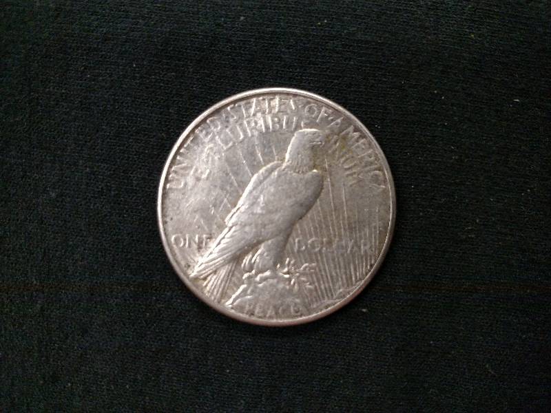 1923 S Peace Silver Dollar...