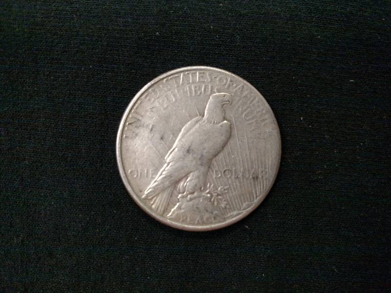 1923 S Peace Silver Dollar...