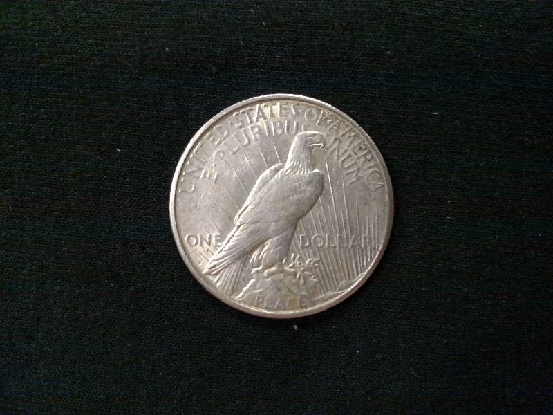 1923 S Peace Silver Dollar...
