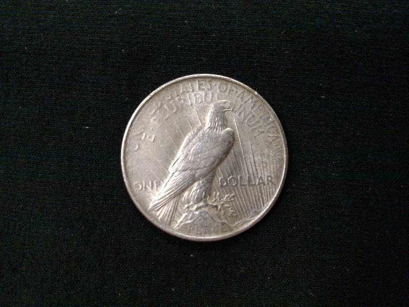 1924 Peace Silver Dollar...