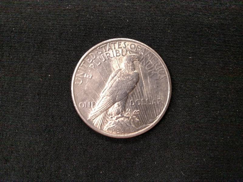 1924 Peace Silver Dollar...