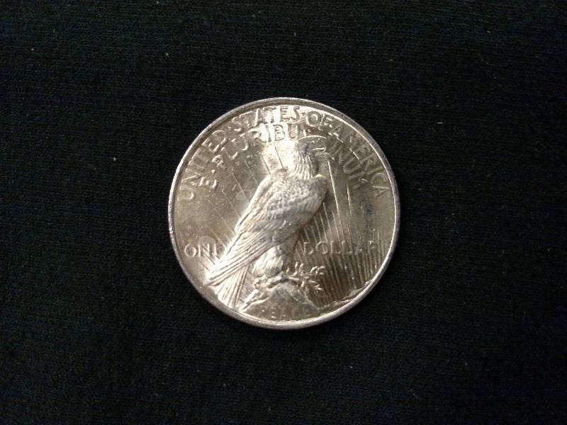 1924 Peace Silver Dollar...