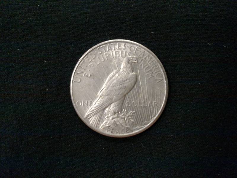 1925 Peace Silver Dollar...