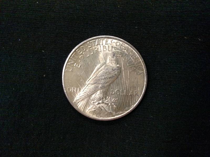 1925 Peace Silver Dollar...