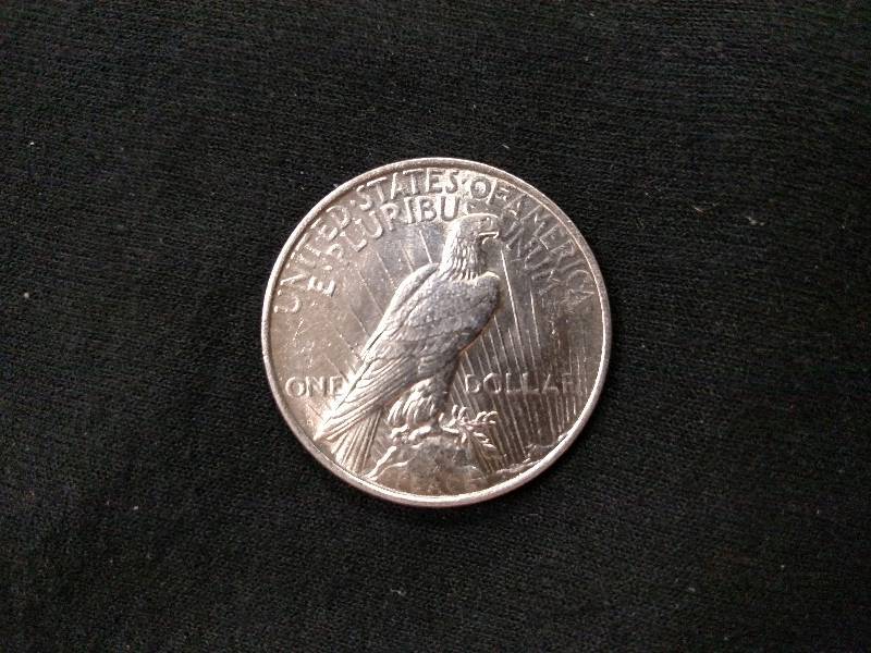 1927 D Peace Silver Dollar...