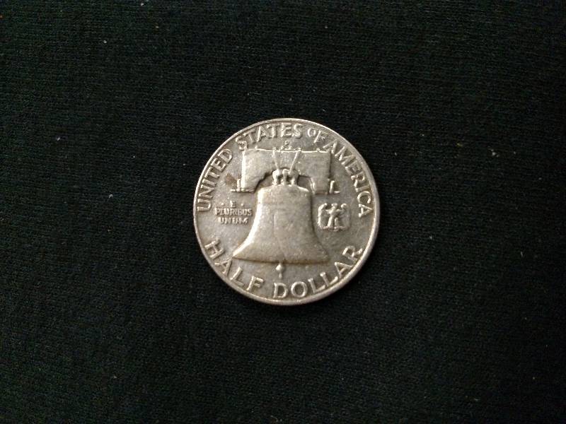 1959 Franklin Silver Half Dollar...