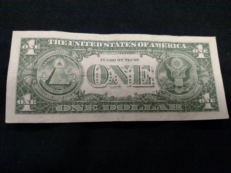 1957 A Silver Certificate One Dolla...