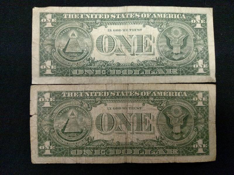 1957 A & 1957 B Silver Certificate ...