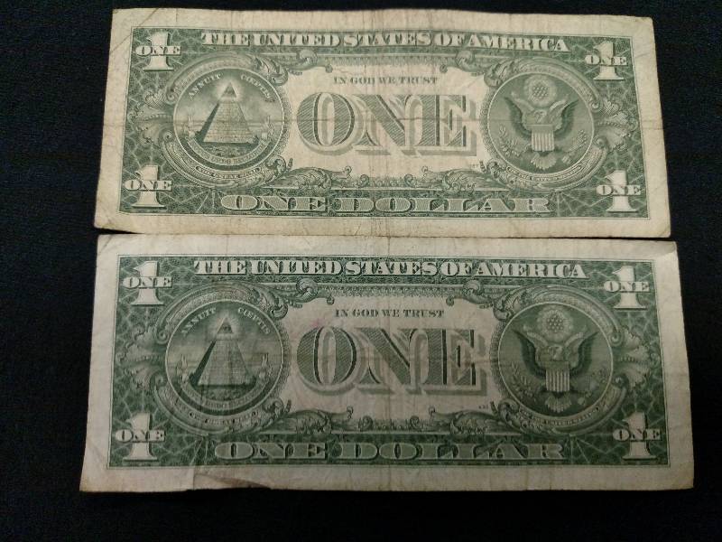 1957 A & 1957 B Silver Certificate ...
