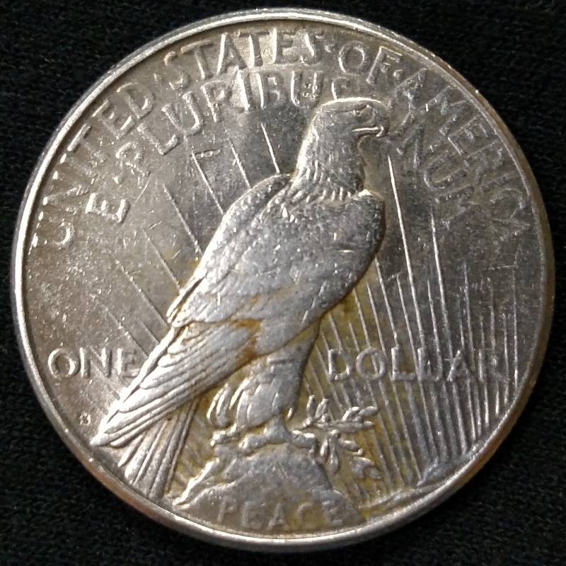 1923 S Peace Silver Dollar...