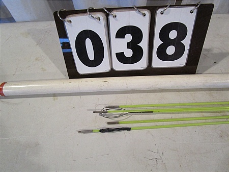 lot 38 image: Wire Installation Fishing Rod