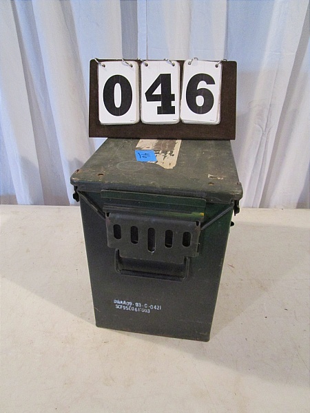 lot 46 image: Ammo Box