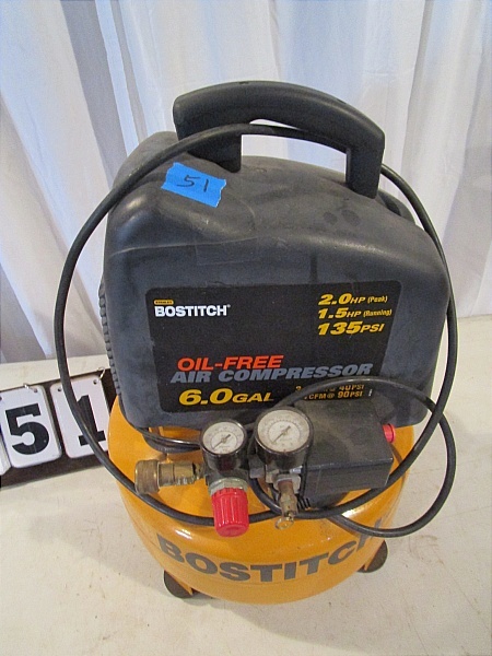 lot 51 image: Bostitch Air Compressor