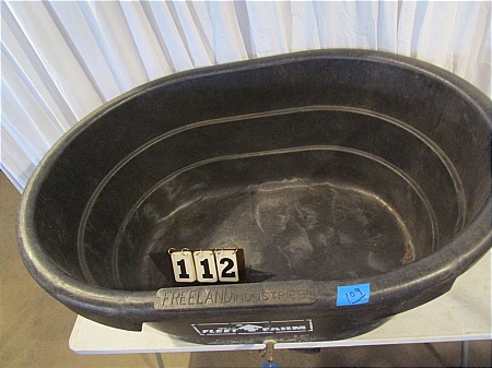 lot 112 image: Water TubTank