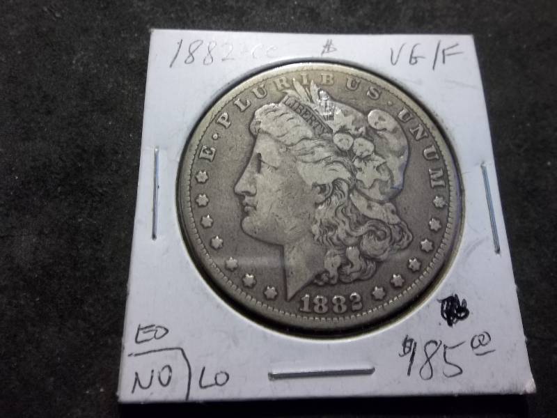 1882 CC Morgan Silver Dollar