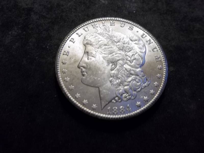 1884 CC Morgan Silver Dollar