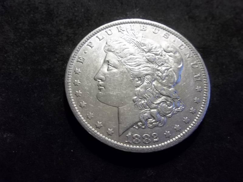 1882 O Morgan Silver Dollar