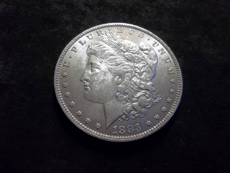 1883 O Morgan Silver Dollar