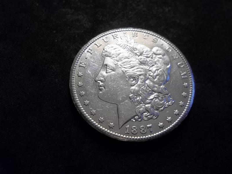 1887 S Morgan Silver Dollar