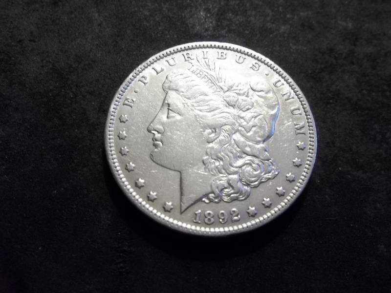1892  Morgan Silver Dollar