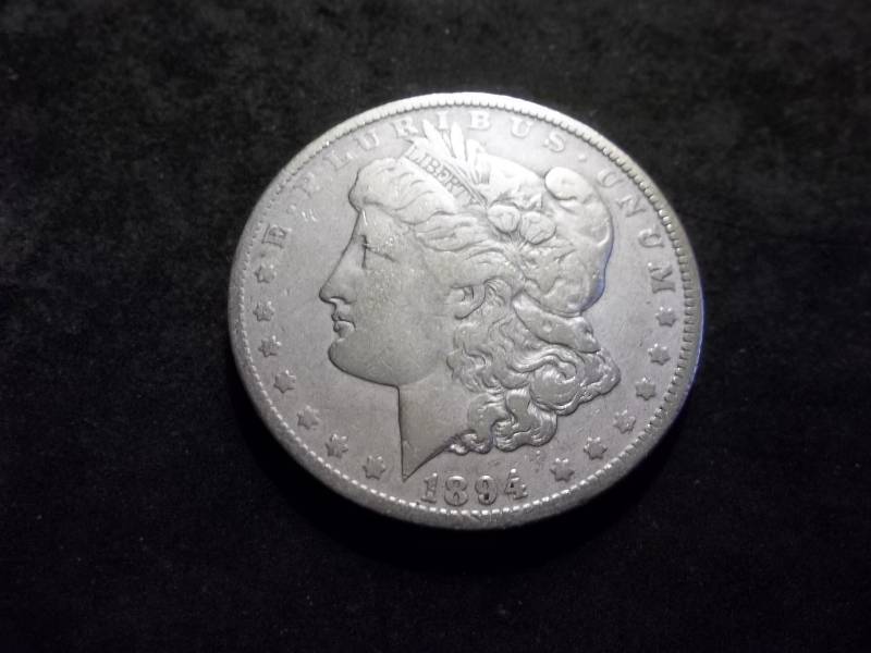 1894 O Morgan Silver Dollar