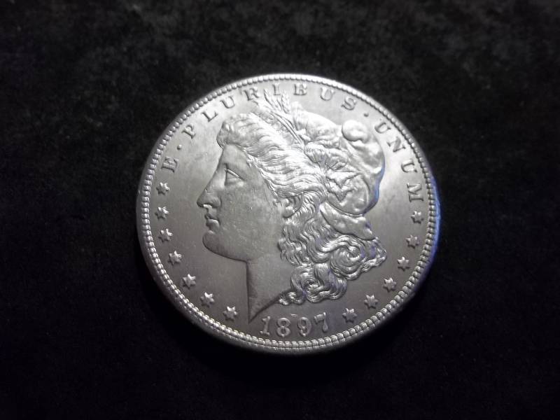 1897 S Morgan Silver Dollar
