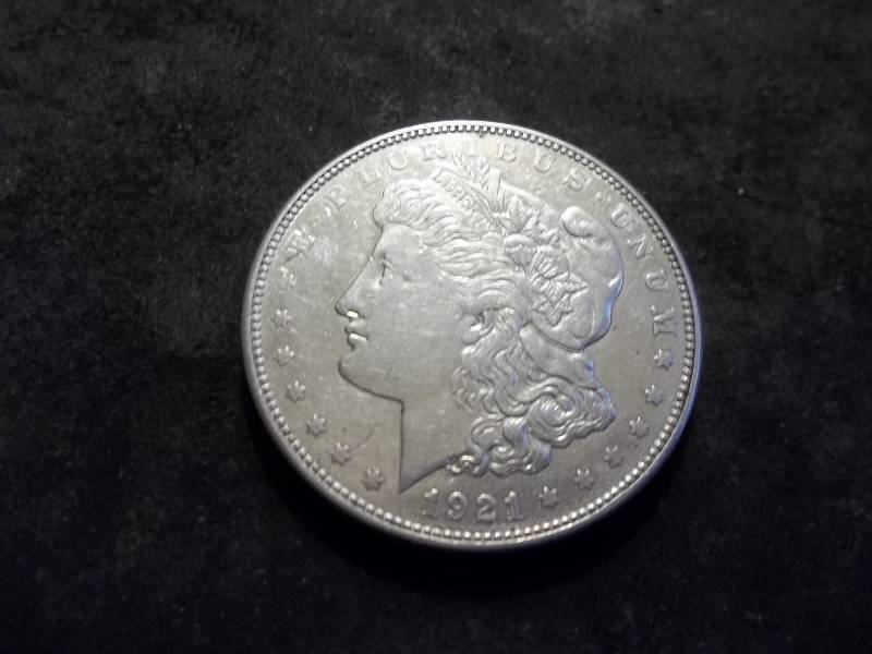 1921 D Morgan Silver Dollar