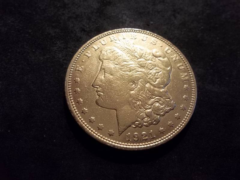 1921 D Morgan Silver Dollar