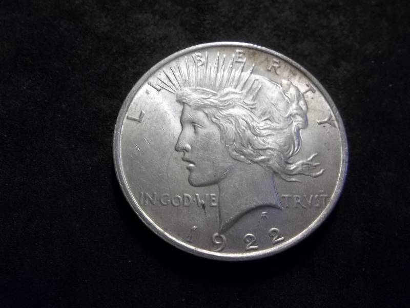 1922  Silver Peace Dollar