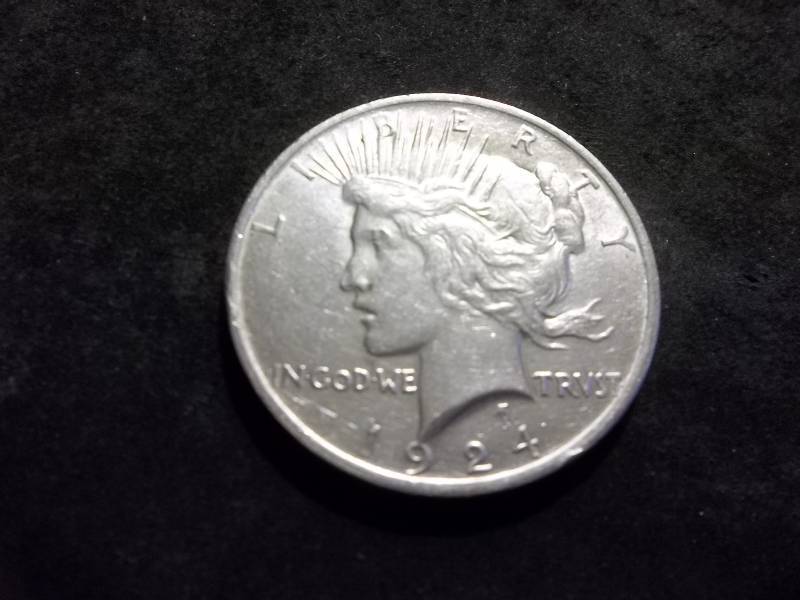 1924 Peace Silver Dollar