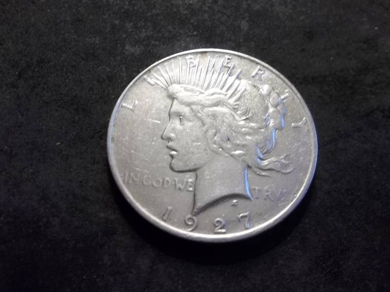 1927 D Peace Silver Dollar
