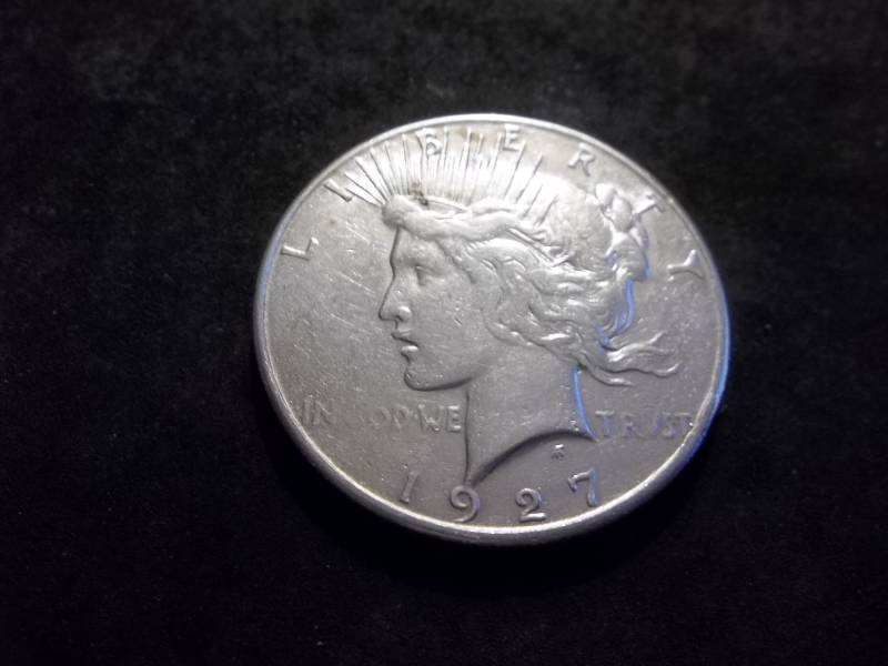 1927 S Peace Silver Dollar