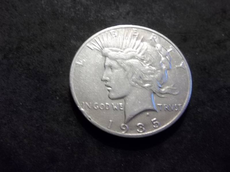 1935 S Peace Silver Dollar