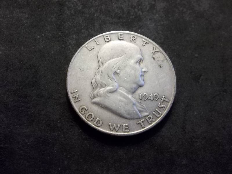 1949 D  Franklin Half Dollar