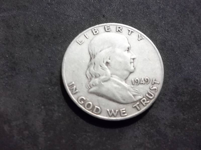 1949 S  Franklin Half Dollar