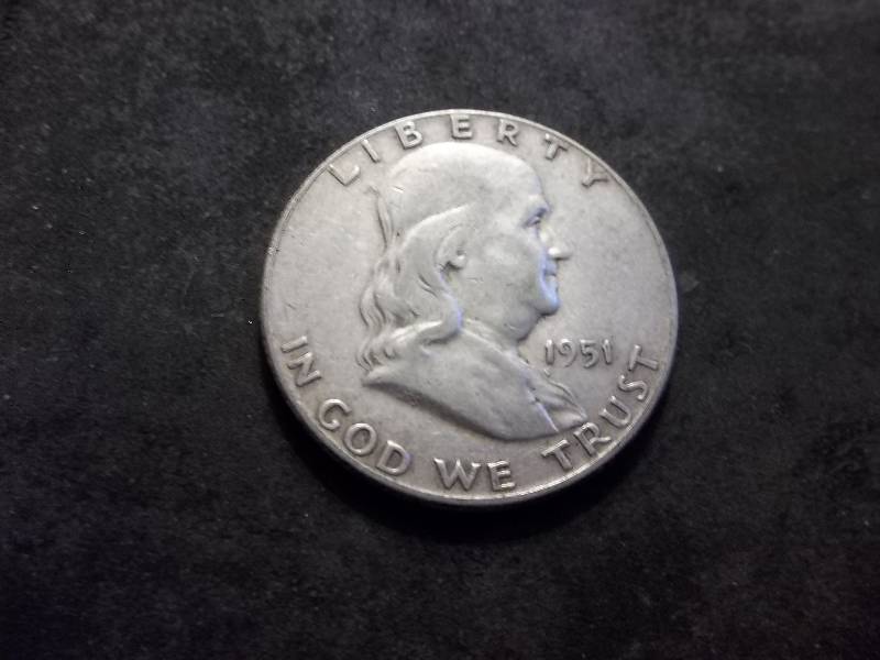 1951  Franklin Half Dollar